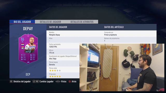 BENVENUTI AL CLUB MEMPHIS DEPAY SBC (FIFA 19)