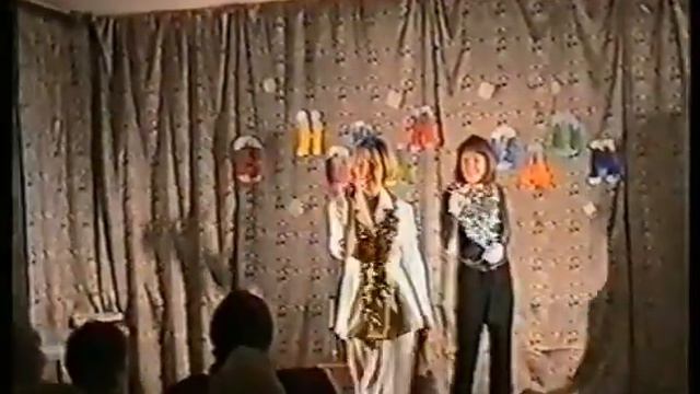 Выступление группы ABBA в 1998 году на новогоднем празднике в г. Первоуральске