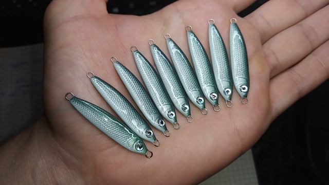 Пилькеры TerrakotLures модели "Уклейка" 7г