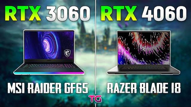 RTX 4060 Laptop vs RTX 3060 Laptop - Test in 8 Games