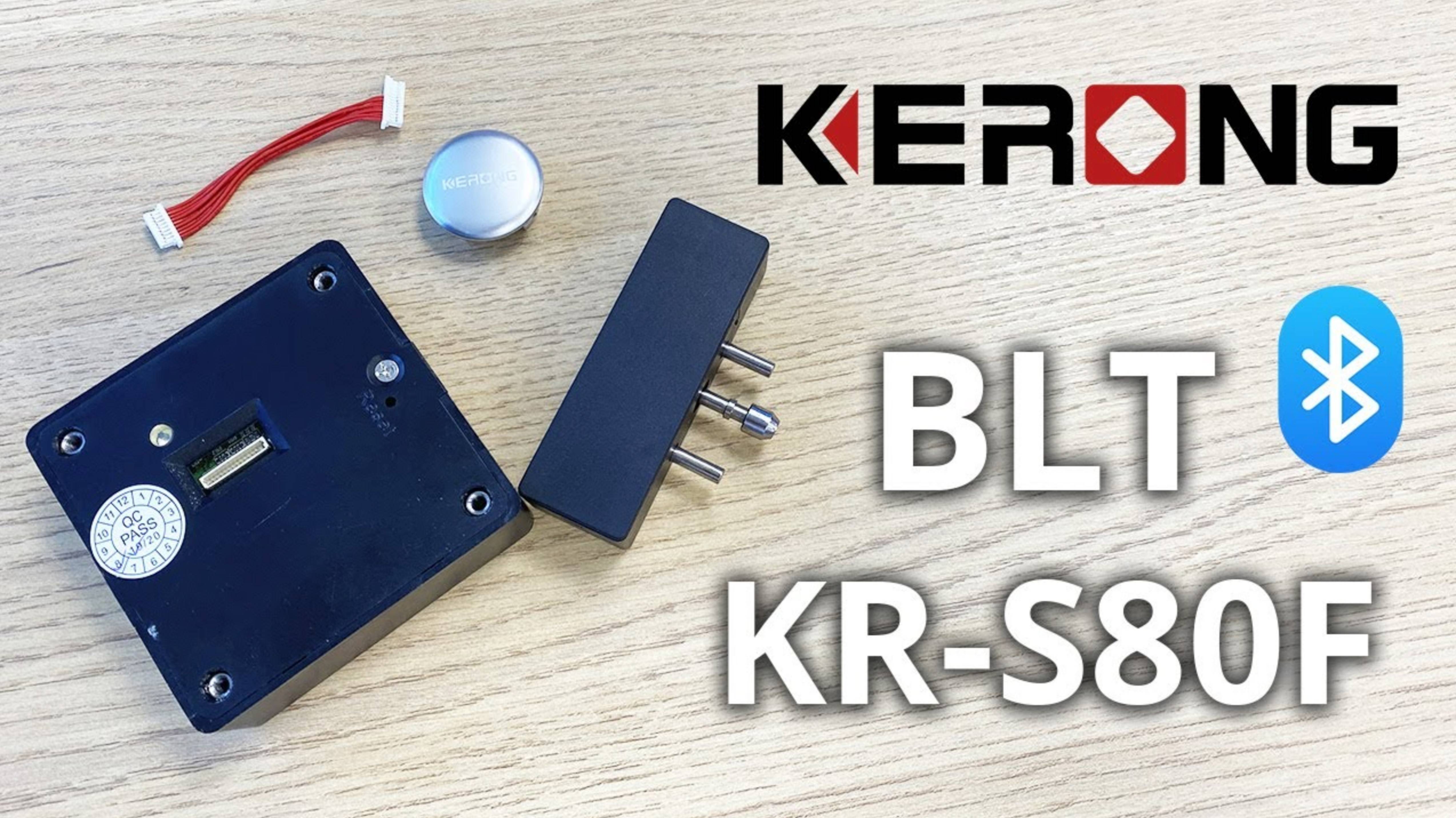 Обзор электронного bluetooth-замка Kerong KR-S80F-BLT _UNIVERSE-SOFT