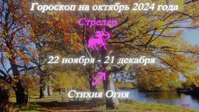 Стрелец. Точный гороскоп на октябрь 2024 года в год Дракона.