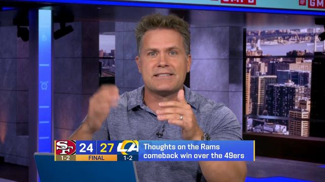 Thoughts on Rams comeback Week 3 win vs. 49ers | 'GMFB'