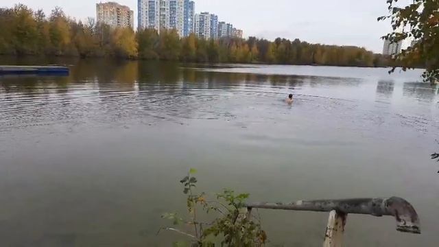 на улице 4 градуса, вода 7