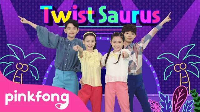 Twist Saurus 💃 | Kids Choreography | Performance Video | Pinkfong Kids Pop Dance