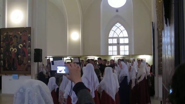 20190512_Хор Ржевской Покровской старообрядческой общины. Духовный стих "Душе моя"