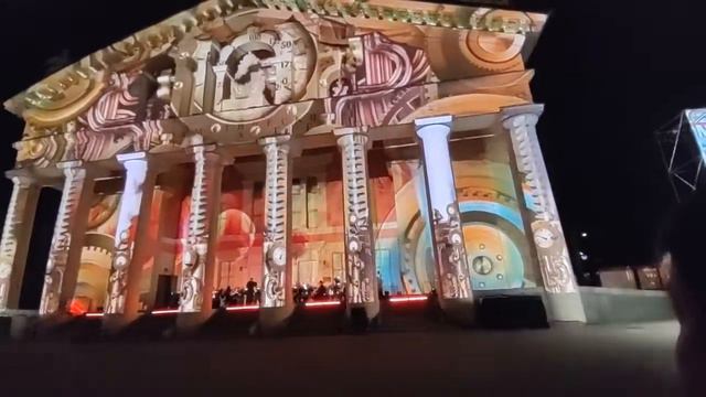 3D Световое шоу Нижний Тагил, 300лет.