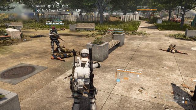 Division 2 - Park bench special training