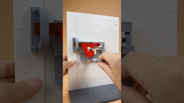 I Made a Barron Tumbler Lock with LEGO Bricks! #lego #lock