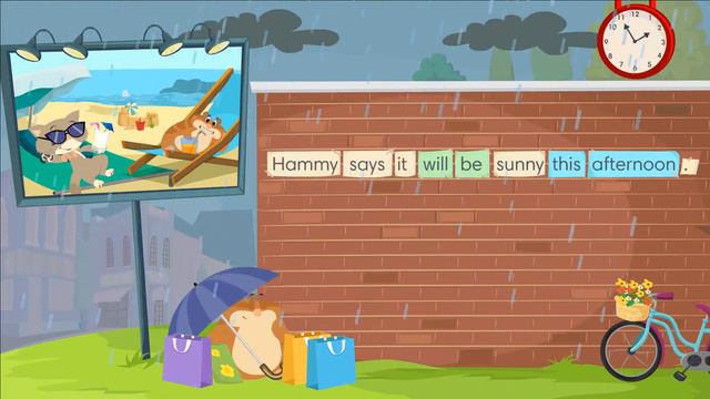 Go Getter 4 Unit 8.3 Get Grammar! – The rain hasn’t stopped