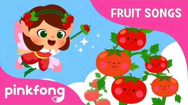 Tomato-Red Red To-To-Tomato | Tomato Song | Fruit Song | Pinkfong Songs for Children