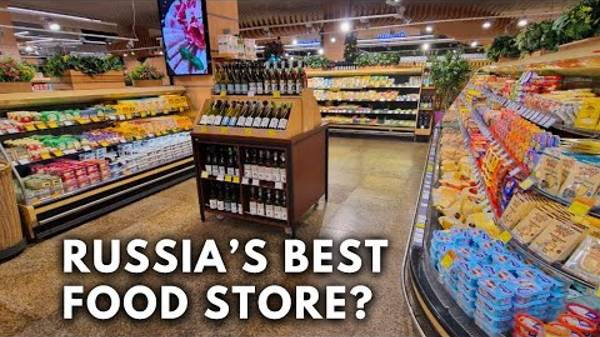 Russian TYPICAL Supermarket Tour： Giperbola Yekaterinburg