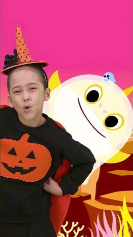 Baby Shark Dance (Halloween Ver.)  #babyshark #halloween #pinkfong #babysharkdance #shorts