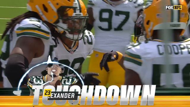 Pick-six TD! Jaire Alexander's end-zone trip marks Pack's sixth INT of '24 so far