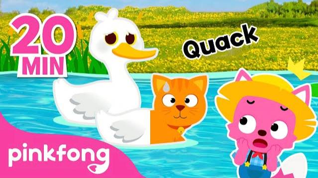 Quack? Let's find the Animal Sound in Farm & Jungle | Story for Kids | Pinkfong Official