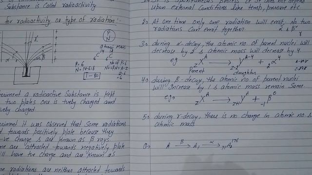 Laws of Radioactive Disintegration, Chapter 13, Nuclei, Class 12 Physics