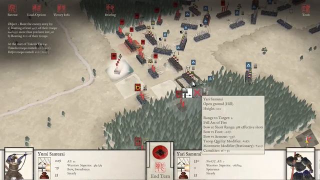 The Battle of Mimasetoge 1569. Takeda Side. Sengoku Jidai Shadow of the Shogun. Tenryu