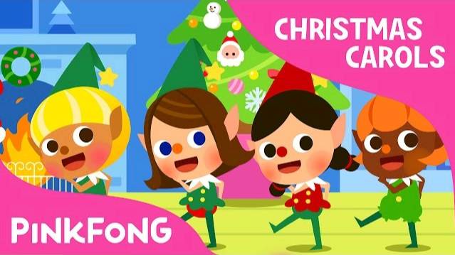 Santa's Elves | Christmas Carols | Pinkfong Songs for Children