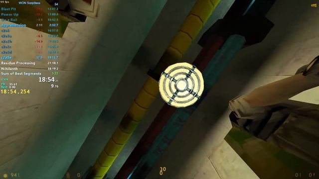 Half-Life Speedrun in 37:24 Scriptless