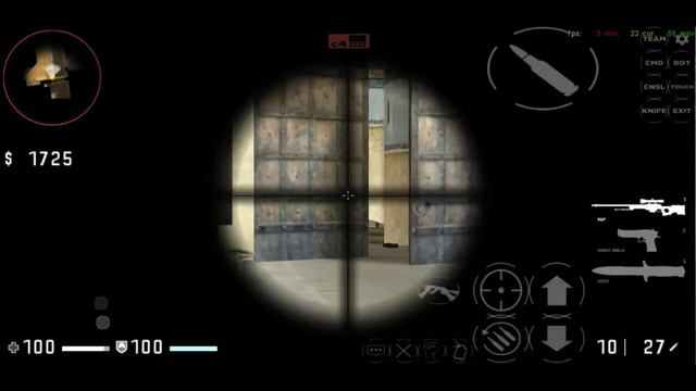 CSGO; mobile offline for (android,ios) cs 1.6 mod gameplay #csgomobileoffline