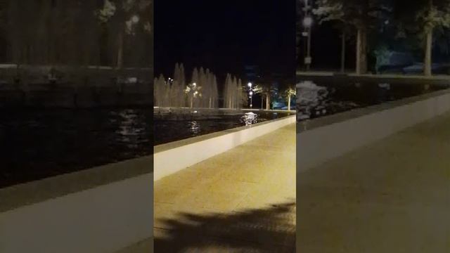 night fountain