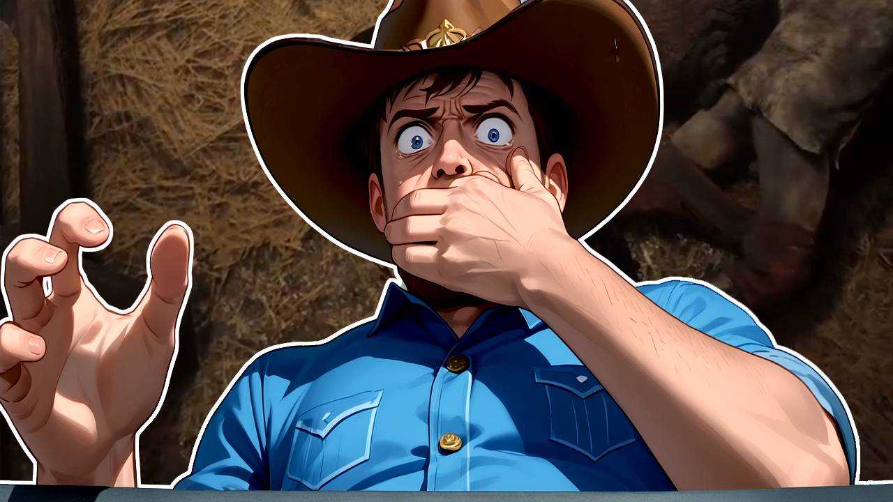 Прохождение RDR2 Часть 3 / Он делал со свиньёй ЧТО?!...😫