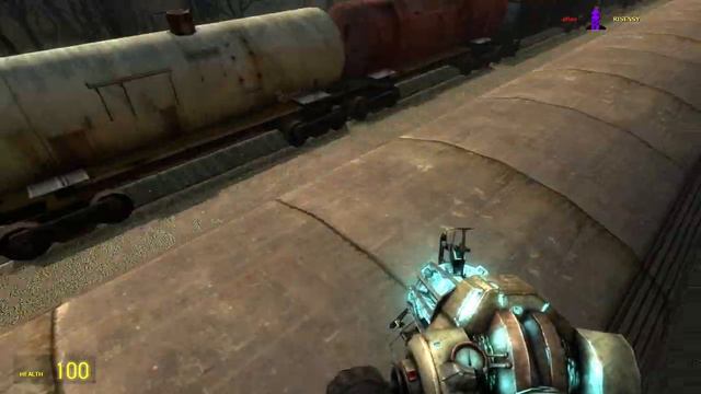 Garry's Mod Wednesday nextbot IN TRAIN!!! PART2