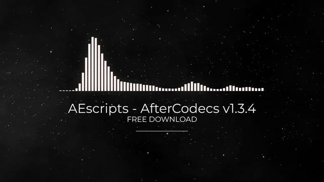 AEscripts - AfterCodecs v1.3.4 FULL