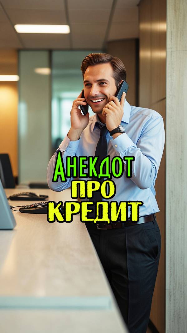 Анекдот про Кредит. Прикольный анекдот #прикольные_анекдоты #анекдотыотсеребряного #смешные_анекдоты