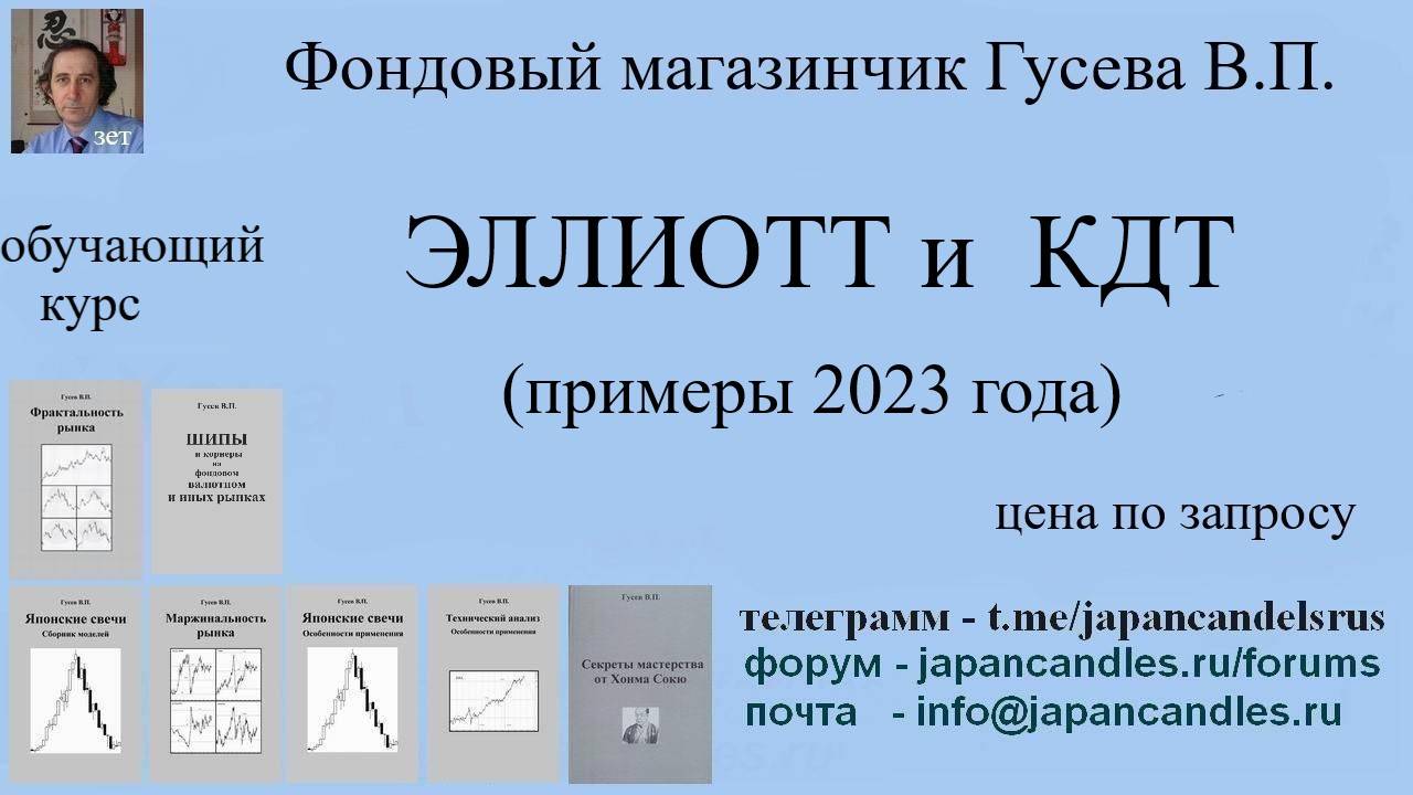 Обучающий курс  - ЭЛЛИОТТ И КДАТ  примеры 2023г.