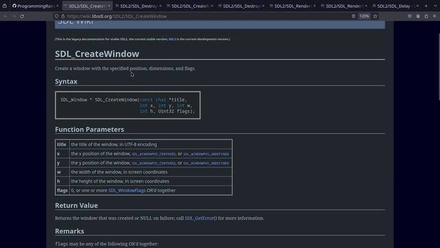 01 - Open Window - Beginners Guide to SDL2 in C++