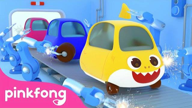 How to Make Baby Shark Car? | Welcome to Baby Shark Car Mechanic! | Baby Shark Toy Car | Pinkfong