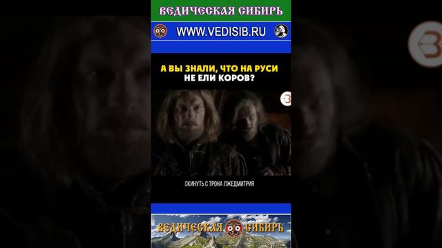 А вы знали что на Руси не убивали и не ели коров?