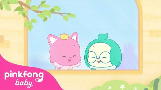 Relaxing sounds of Rain with Pinkfong and Hogi | Sleep Sounds for Baby | Pinkfong! Baby Friends