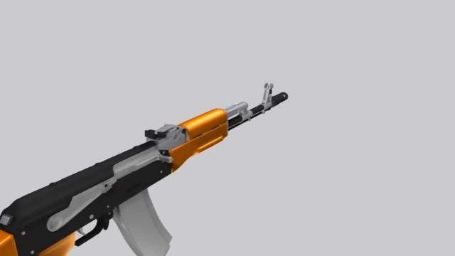 Ak-47 intro (cinema 4d)