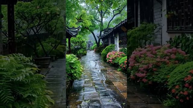 Лучшие звуки сильного дождя для отдыха и сна  #rain #relax #asmr #sleep