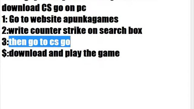 How to download CS GO on pc