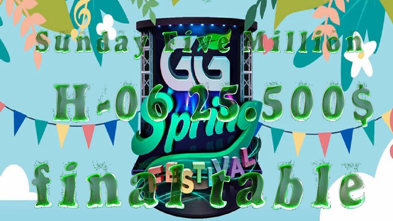 GGpokerOK GG Spring Festival 25500$ финальный стол