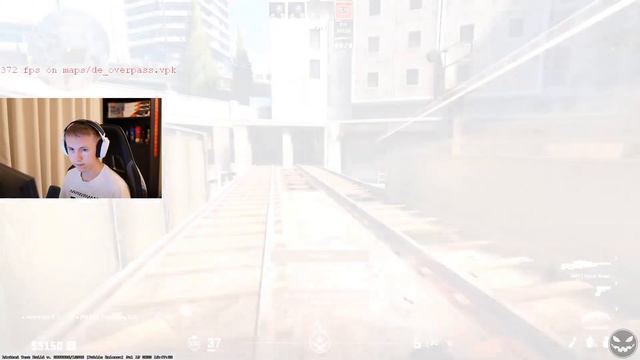 ropz trying cs2 train damage (overpass train)