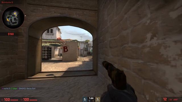 CS:GO - Quick USP-S Ace on Mirage