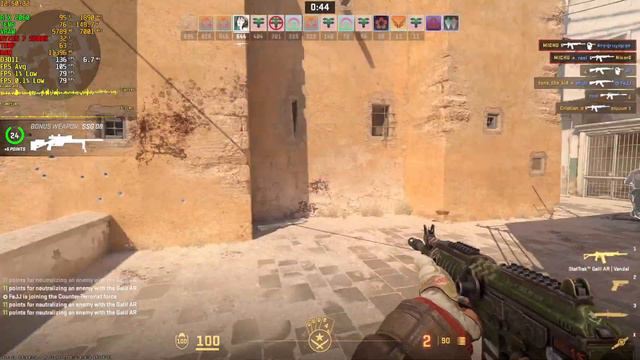 CS2  RTX 2060  RYZEN 7 5800X  Ultra Settings Test