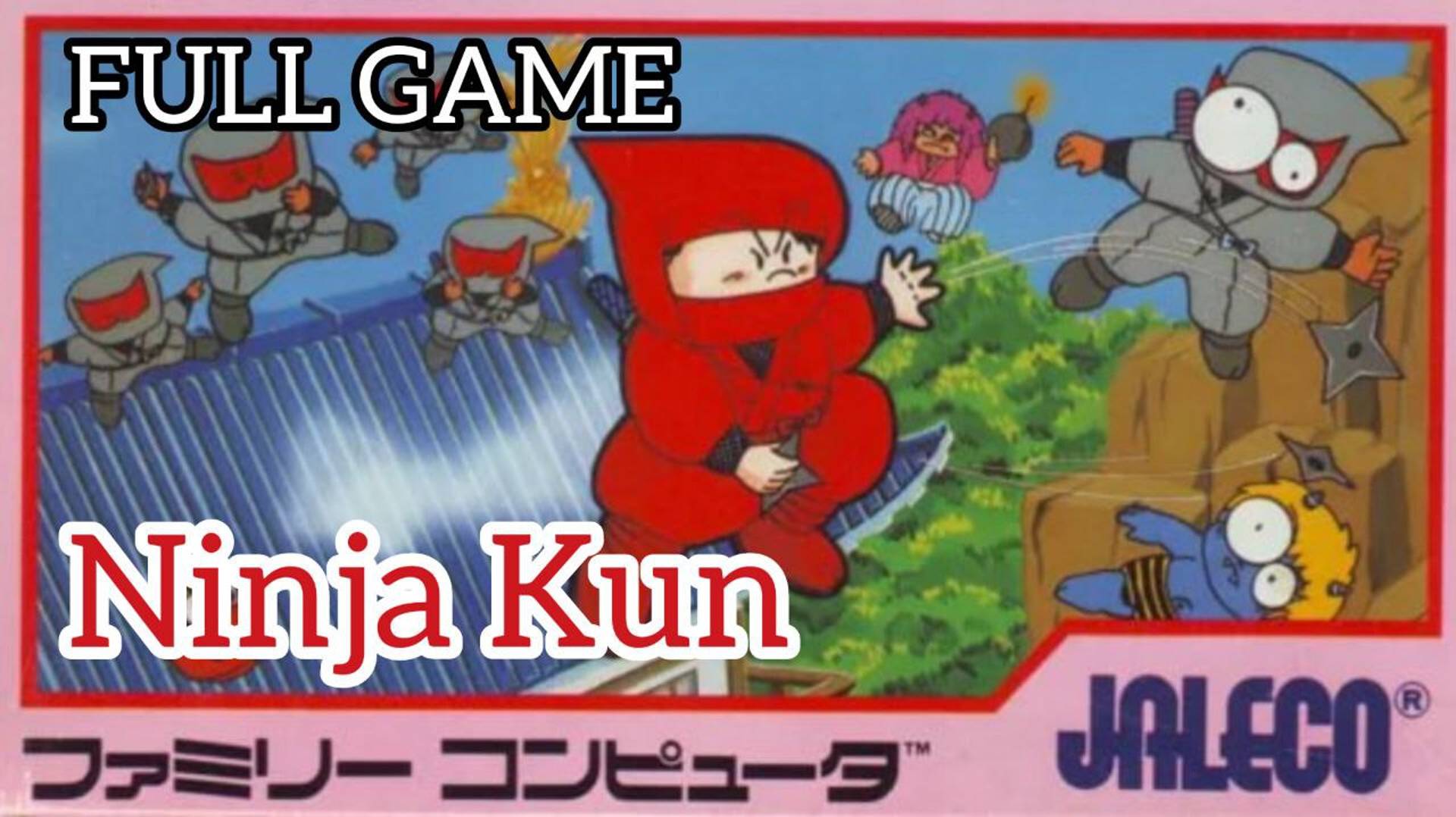 Ninja Kun: Adventure of Devil Castle | Famicom | Полное прохождение