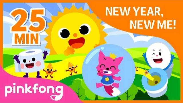 New Year New Me | Healthy Habit Songs | +Compilation | Pinkfong Songs for Children