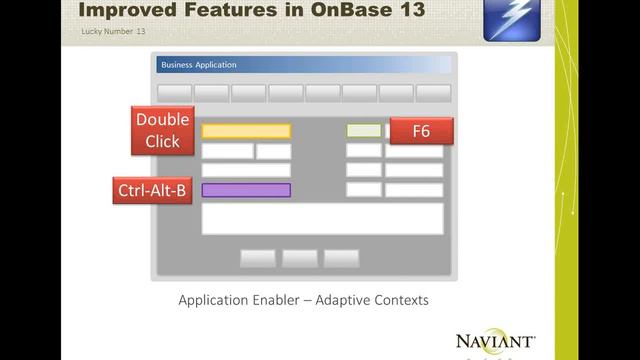 OnBase 13 Webinar Overview