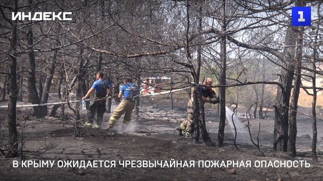 В Крыму ожидается чрезвычайная пожарная опасность