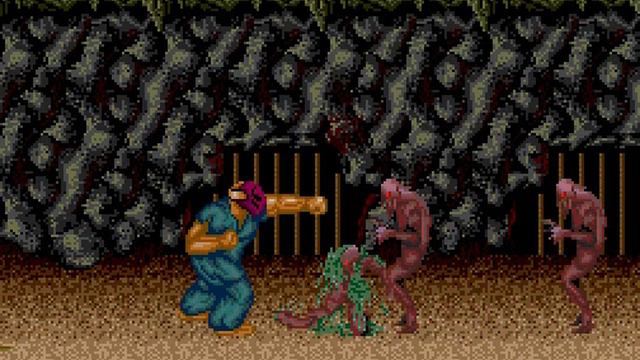 Splatterhouse (TGX16) Gameplay