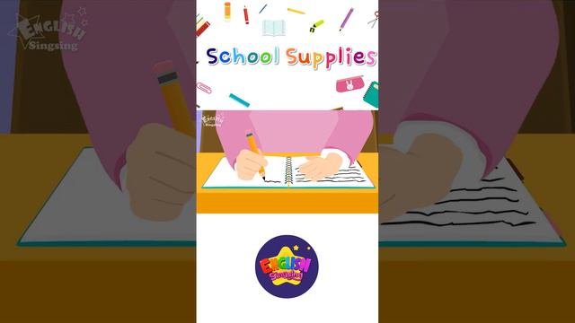 Kids vocabulary - School Supplies