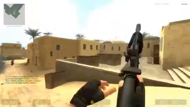 Будни стрелка  Играем в Counter Strike Source!