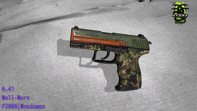 P2000 Woodsman - Skin Wear Preview