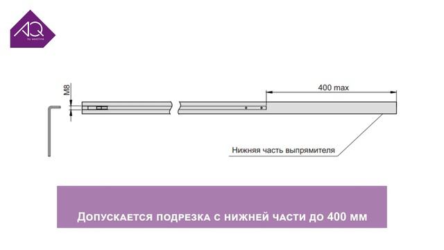 Врезные декоративные выпрямители AQ для фасадов